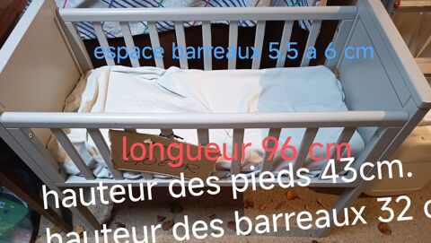 Lit bébé 40 Laucourt (80)
