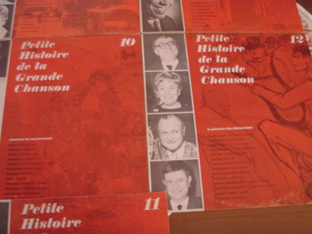disque vinyle 33 tours Petite Histoire de la Grande Chanson CD et vinyles