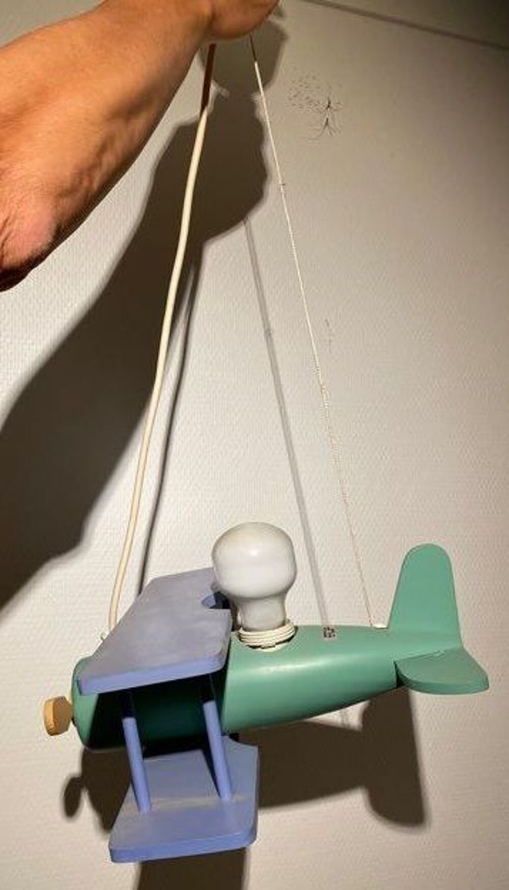 Lustre avion chambre enfant Décoration