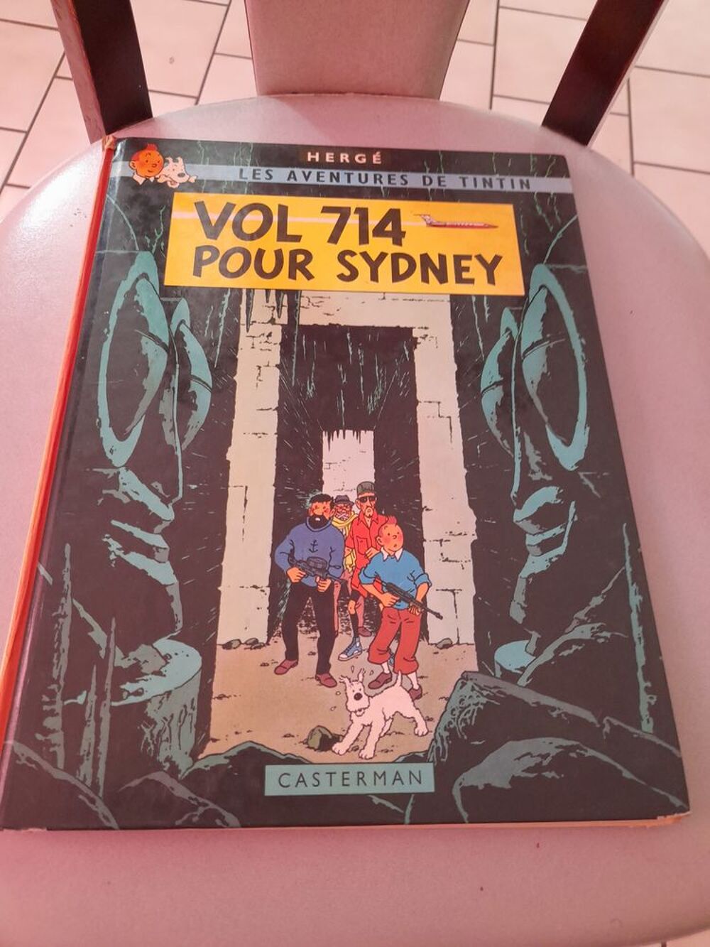 Album de tintin vol 714 pour Sydney de 1968 