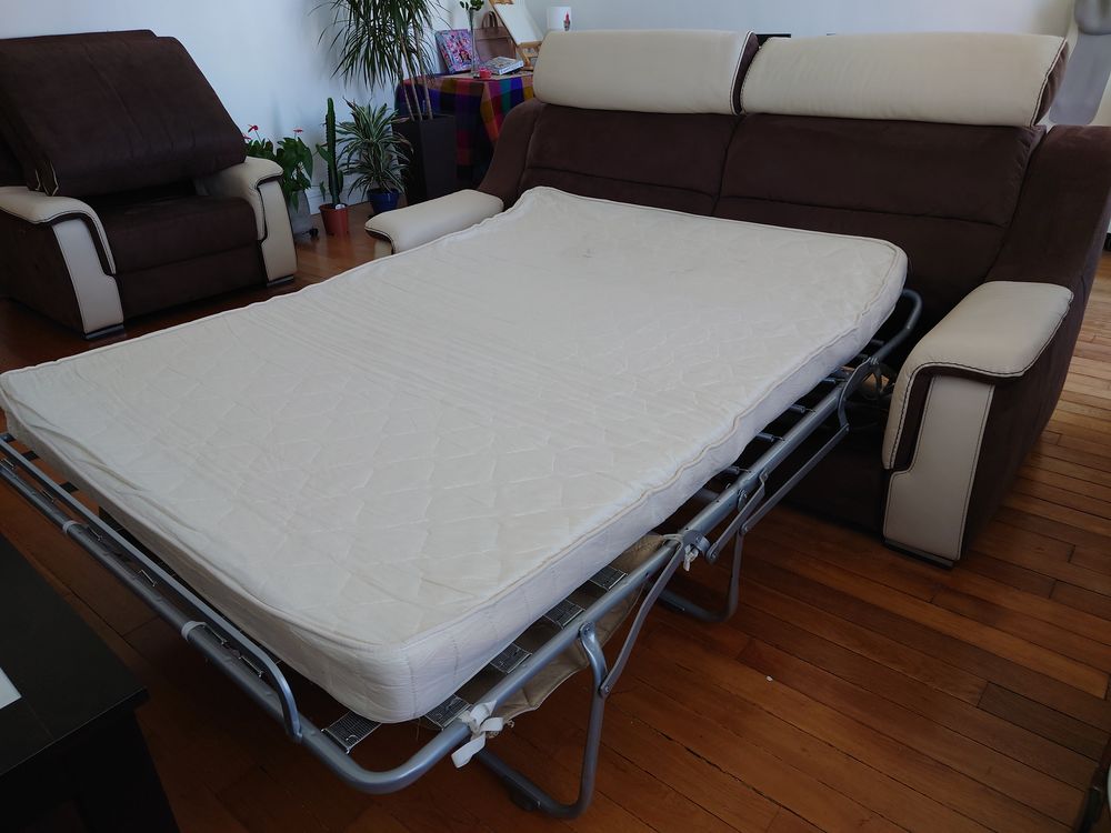 Canap&eacute; convertible cuir Meubles