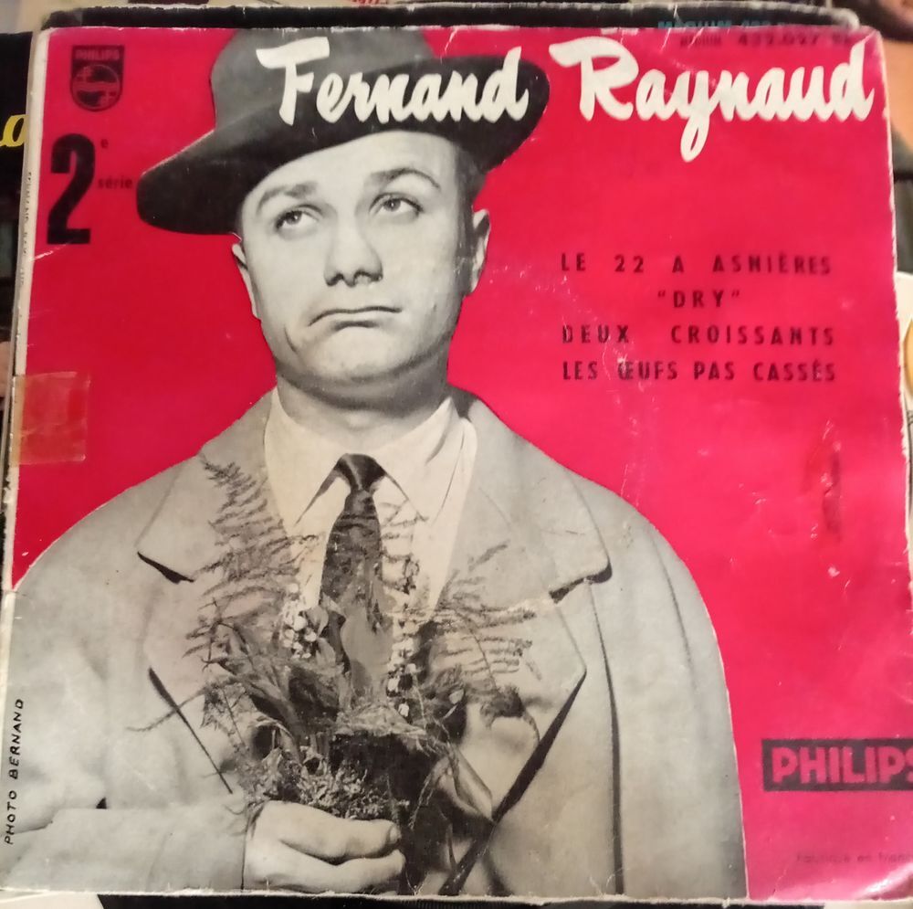  DISQUE VYNIL 33 TOURS DE FERNAND RAYNAUD /DE 1954 A 1965/11 CD et vinyles