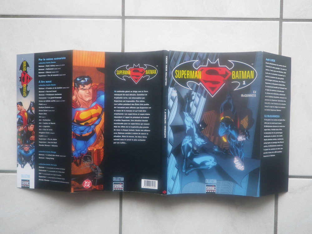 BD : superman / batman (Loeb &amp; McGuinness) Livres et BD