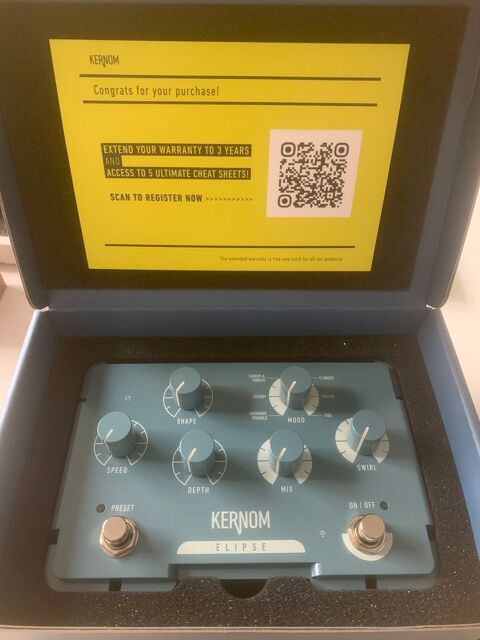 Pédale KERNOM modèle Elipse 190 Cormeilles-en-Parisis (95)