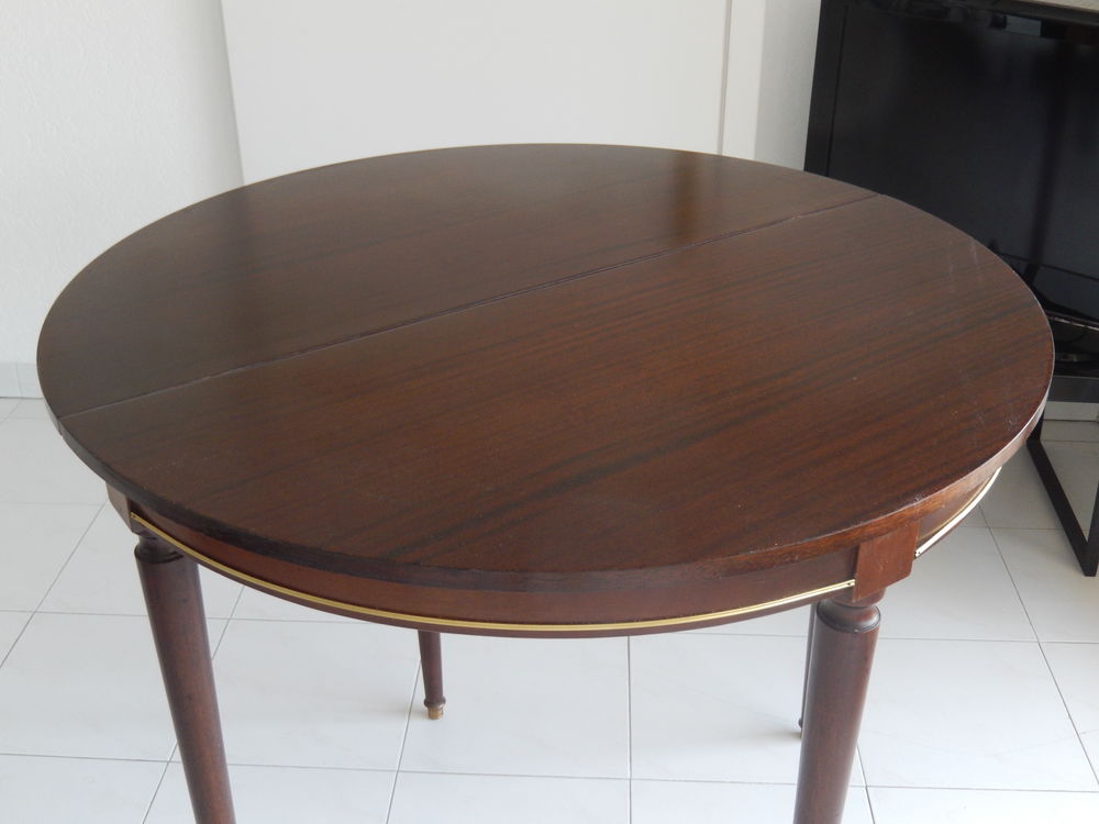 table demi-lune acajou Meubles
