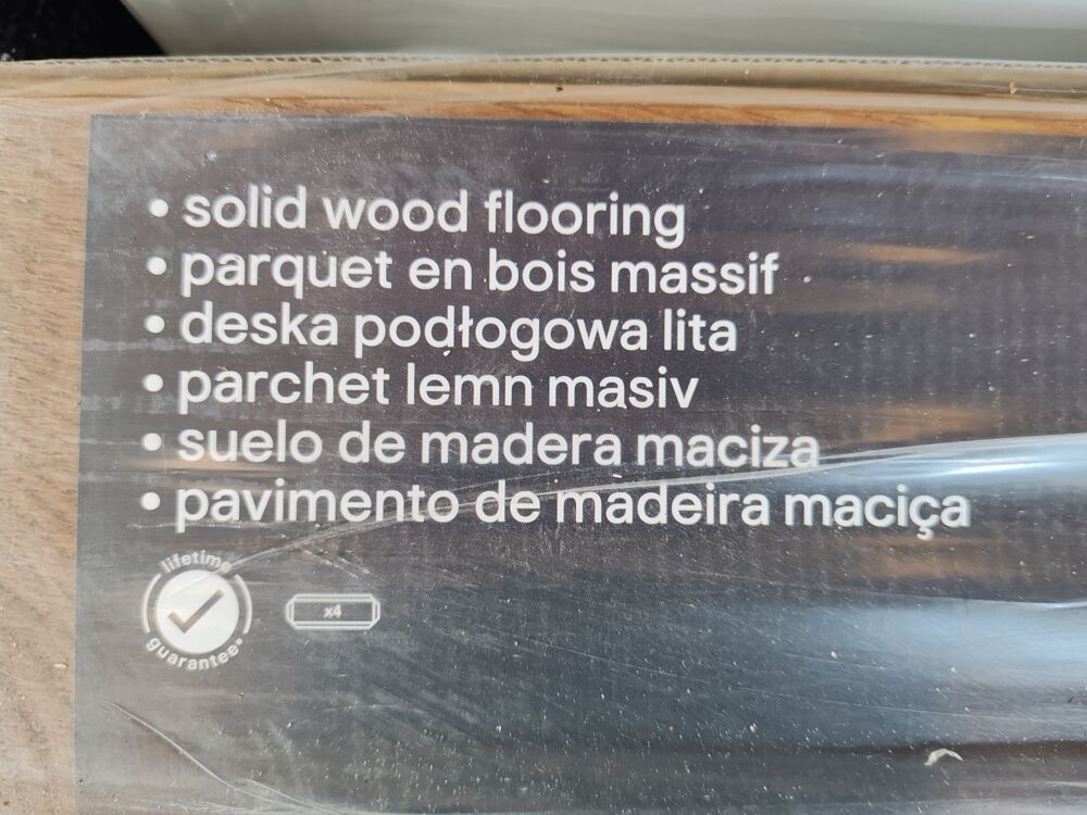 parquet massif NEUF 13m&sup2; Bricolage