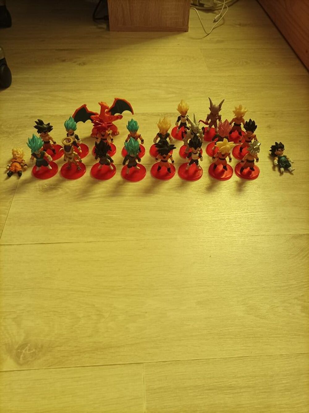 lot miniatures figurines dragon ball 