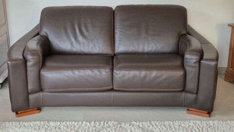 2 canap�s en cuir 450 Maizi�res-l�s-Metz (57)