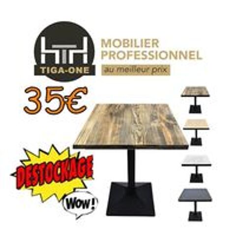   Tables de Restaurant dimensions disponible  