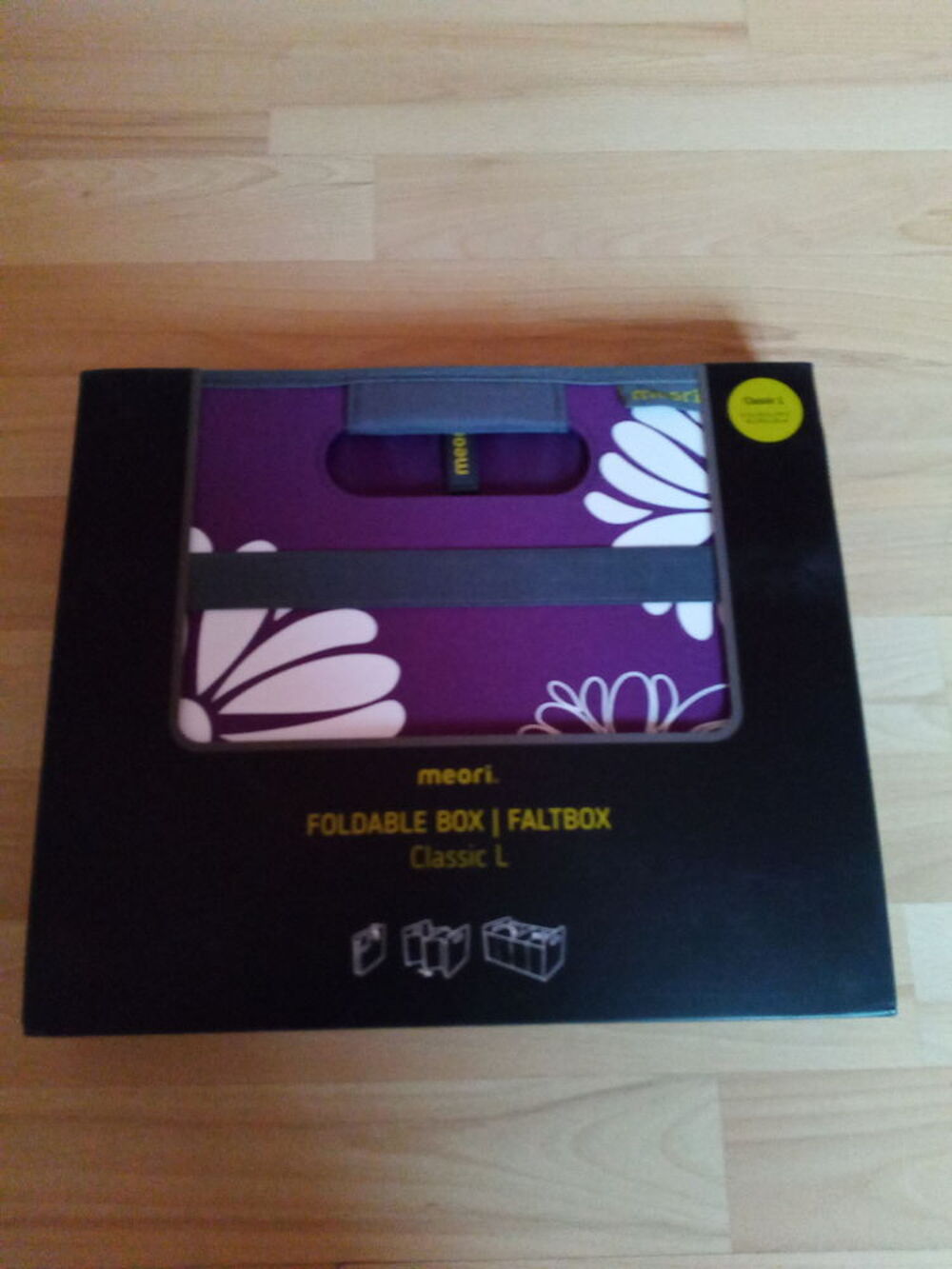 Bo&icirc;te pliable Meori Magenta Classic L (Neuve) Maroquinerie