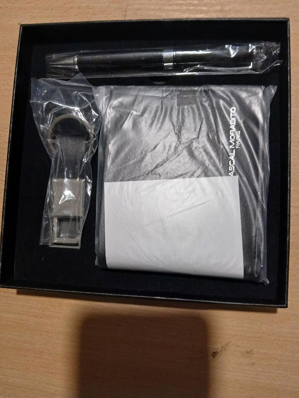 Coffret homme Pascal Morabito 3 pi&egrave;ces Maroquinerie