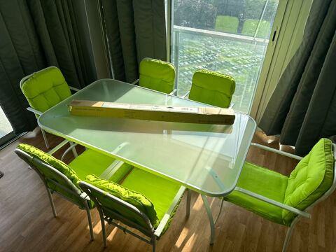 Ensemble 8 pices mtal vert 250 Paris 17 (75)