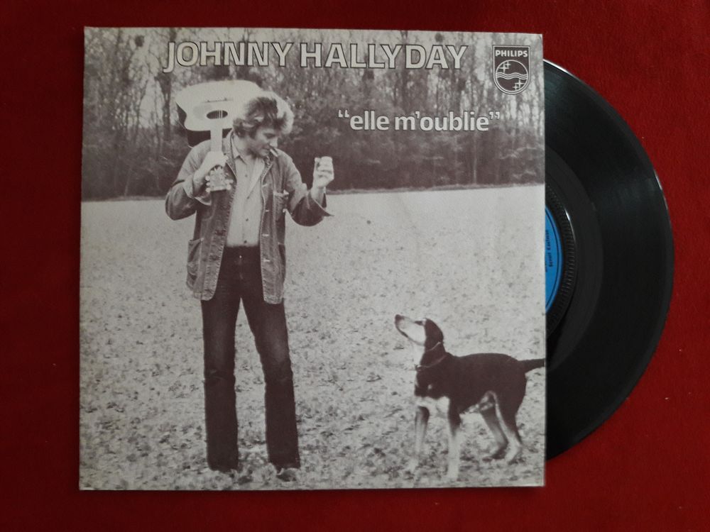 JOHNNY HALLYDAY ELLE M'OUBLIE CD et vinyles