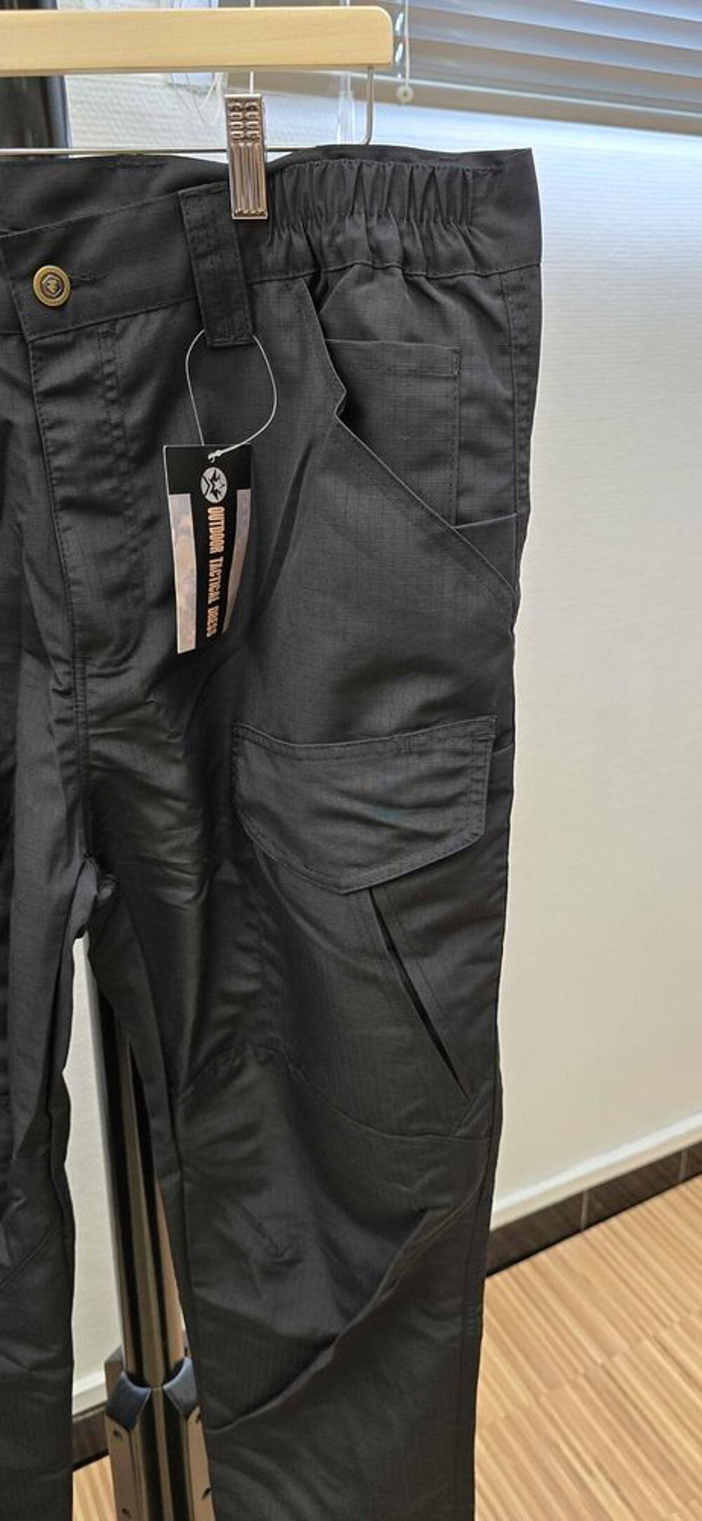 Pantalon cargo noir XXL Vêtements