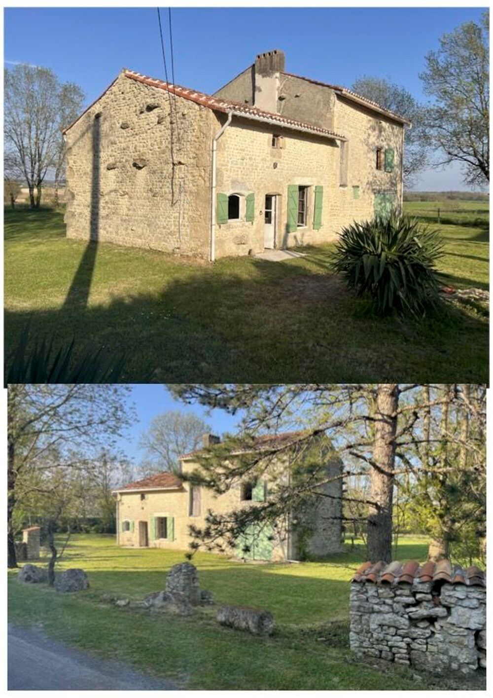 Vente Maison RARE: Ancienne Forge Charentaise - Vue dominante & Potentiel Néré