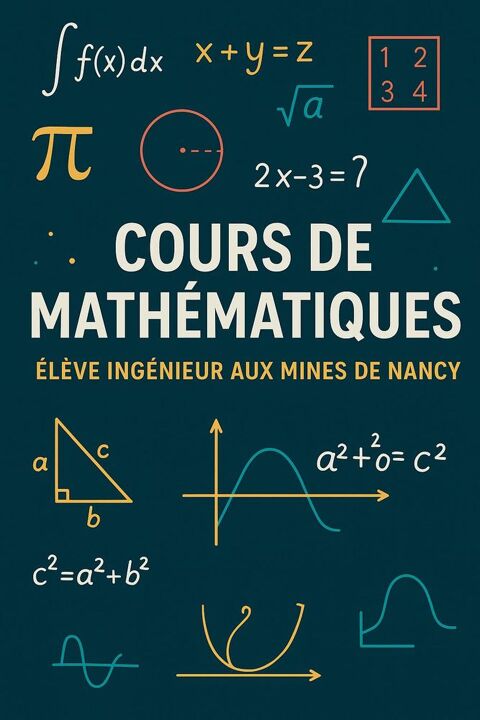 Aide aux devoirs et soutien en mathématiques 20/h 0 54000 Nancy