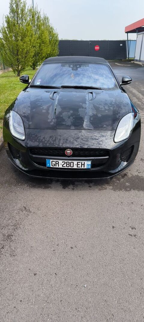Jaguar F-Type Cabriolet V6 3L Essence Suraliment&eacute; 340 ch BVM 2019 occasion Halluin 59250