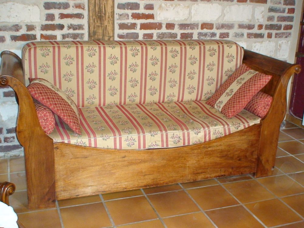 Canap&eacute; , banquette -lit ?'LOUIS PHILIPPE'' ou lit b&acirc;teau Meubles