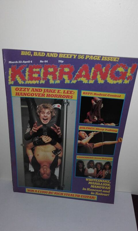 Kerrang N64 - March 22 1984 (UK Mag) avec Ozzy Osbourne 30 Angers (49)