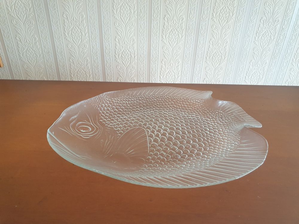 service a poissons arcoroc Décoration