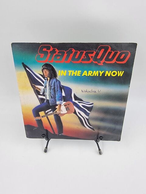 Vinyle 45 tours Status Quo : In the Army Now avec fourreau  2 Vulbens (74)