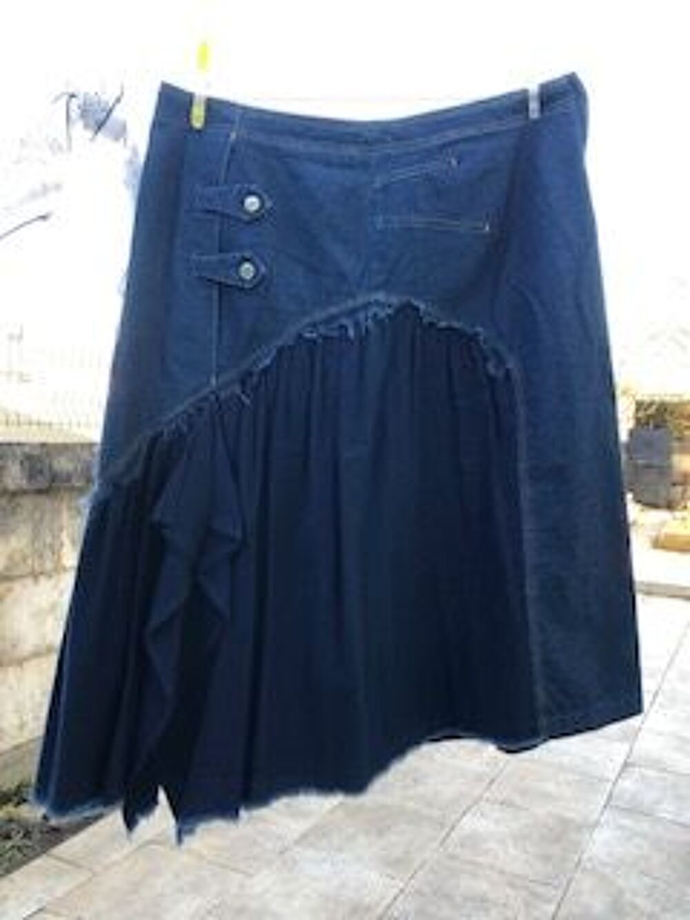 JUPE JEAN ORIGINALE POUR COUNTRY EN JEAN Vêtements