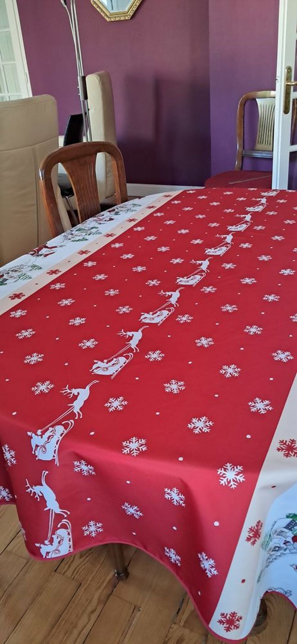 TABLE EN MERISIER MASSIF Meubles