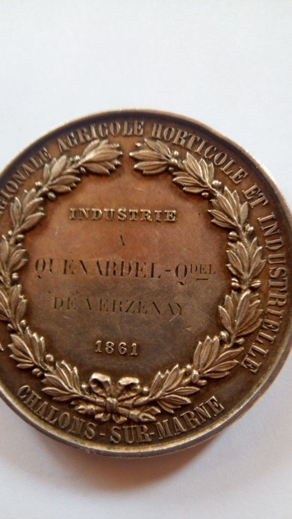 m&eacute;daille ,19 iem si&egrave;cle 