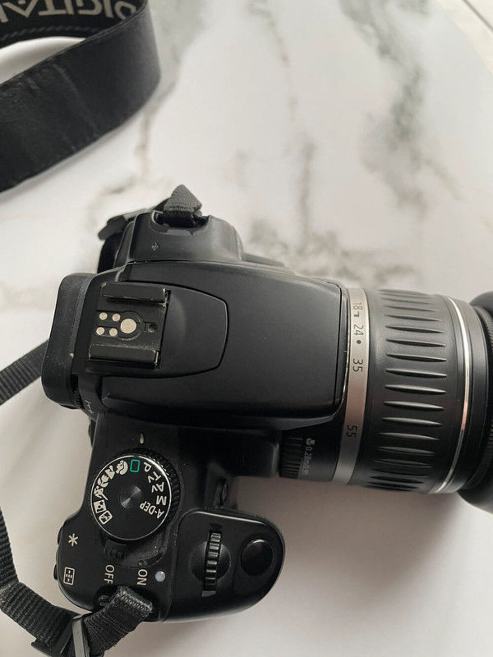 CANON Reflex EOS 400D - Noir + Canon EF-S 18-55mm f/3.5-5.6 Photos/Video/TV