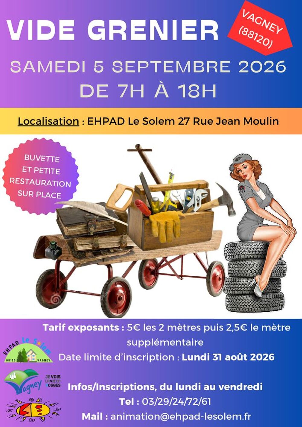 Vide grenier ehpad le solem Vide grenier, marché aux puces, braderie