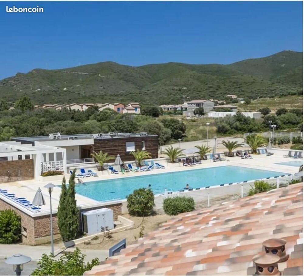   Prox L'ILE ROUSSE, villa en bord de mer 2 chambres clim pisc Corse, Lozari (20226)