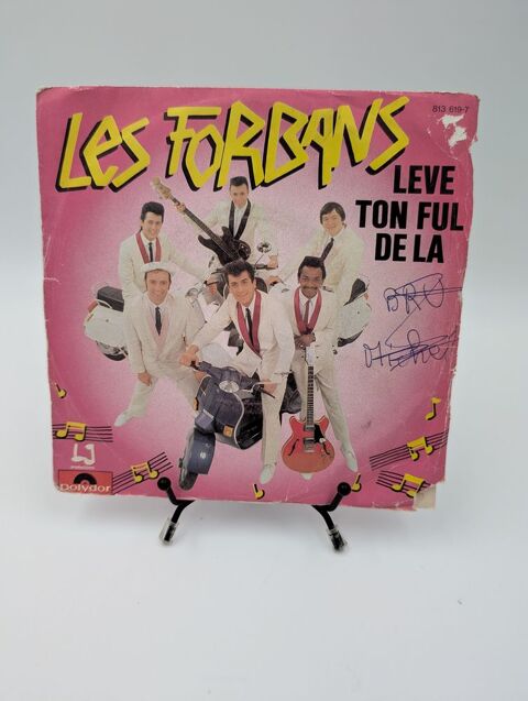 Vinyle 45 tours Les Forbans : Leve ton Ful de la en fourreau 2 Vulbens (74)