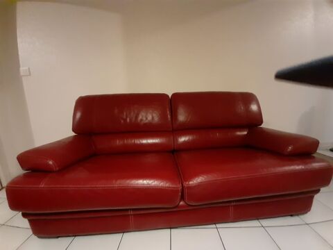 cause déménagement , mon canapé rouge en cuir 0 Rillieux-la-Pape (69)
