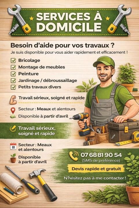 bricolage, jardinage, peinture 0 77440 Lizy-sur-ourcq