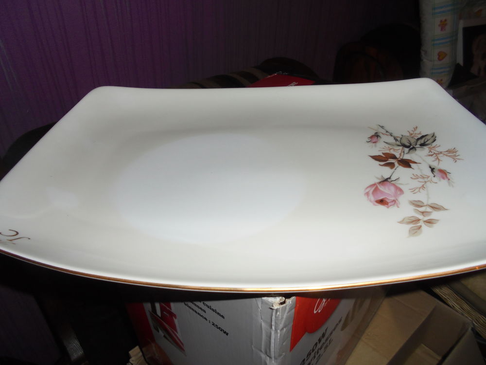 VAISSELLE EN PORCELAINE DE LIMOGES ET VERRES EN CRISTAL Electroménager
