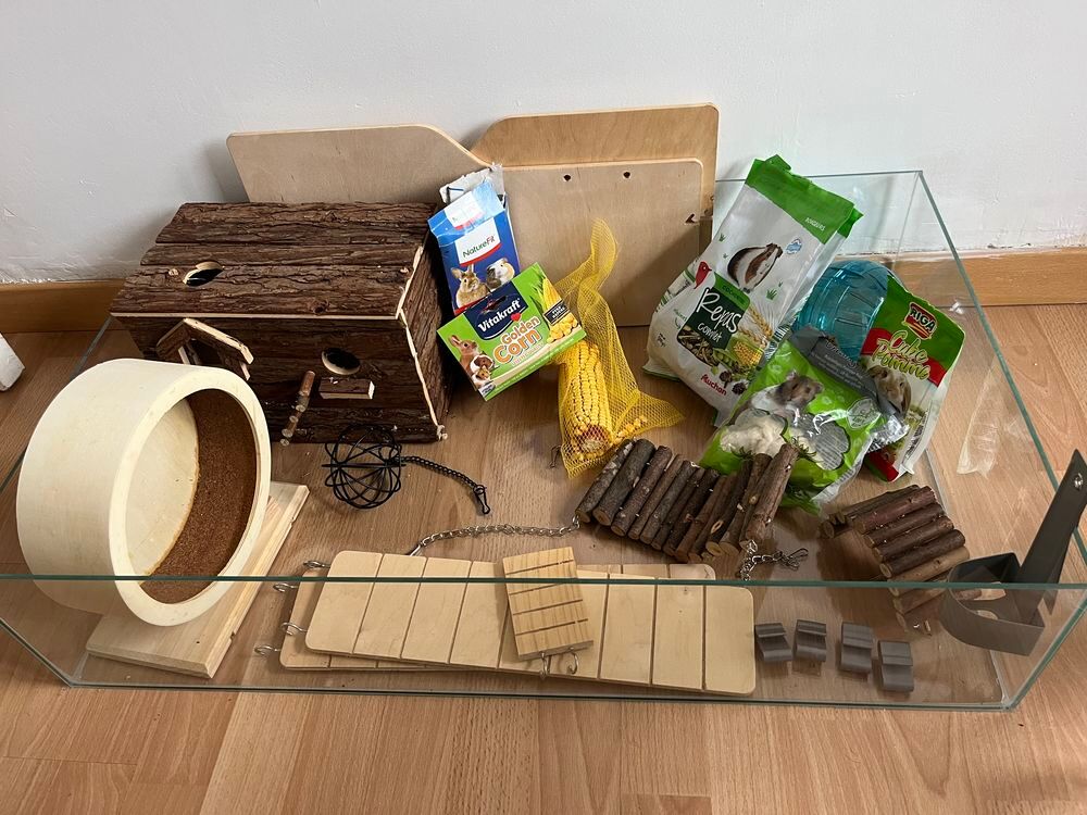   PACK cage entier HAMSTER 