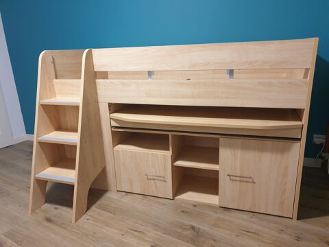 Lit  Gautier mod�le BLOG Ref 050 couchage en hauteur 90x200 0 Dijon (21)