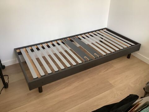 Lit  Sommier Latte 1 personne 100 Saint-Pair-sur-Mer (50)