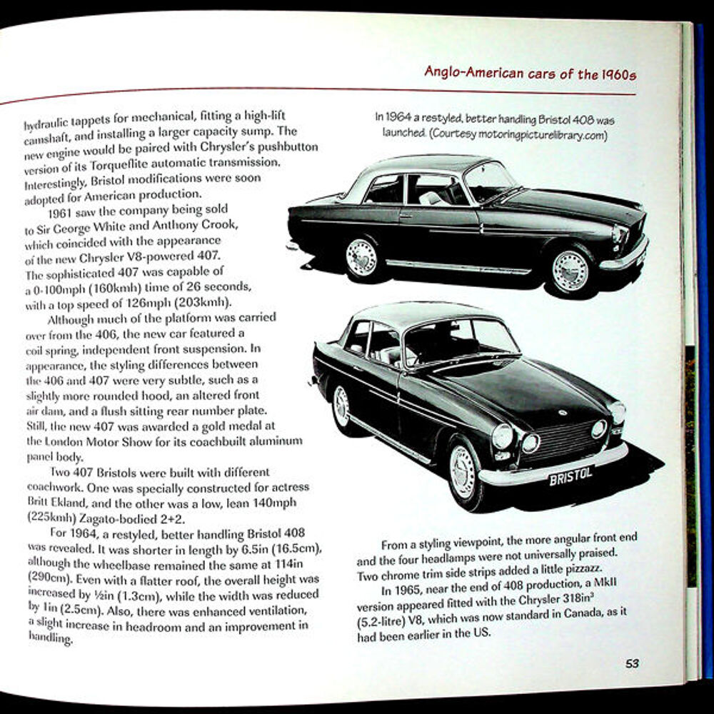 ANGLO-AMERICAN CARS from the 1930s to the 1970s de chez Velo Livres et BD