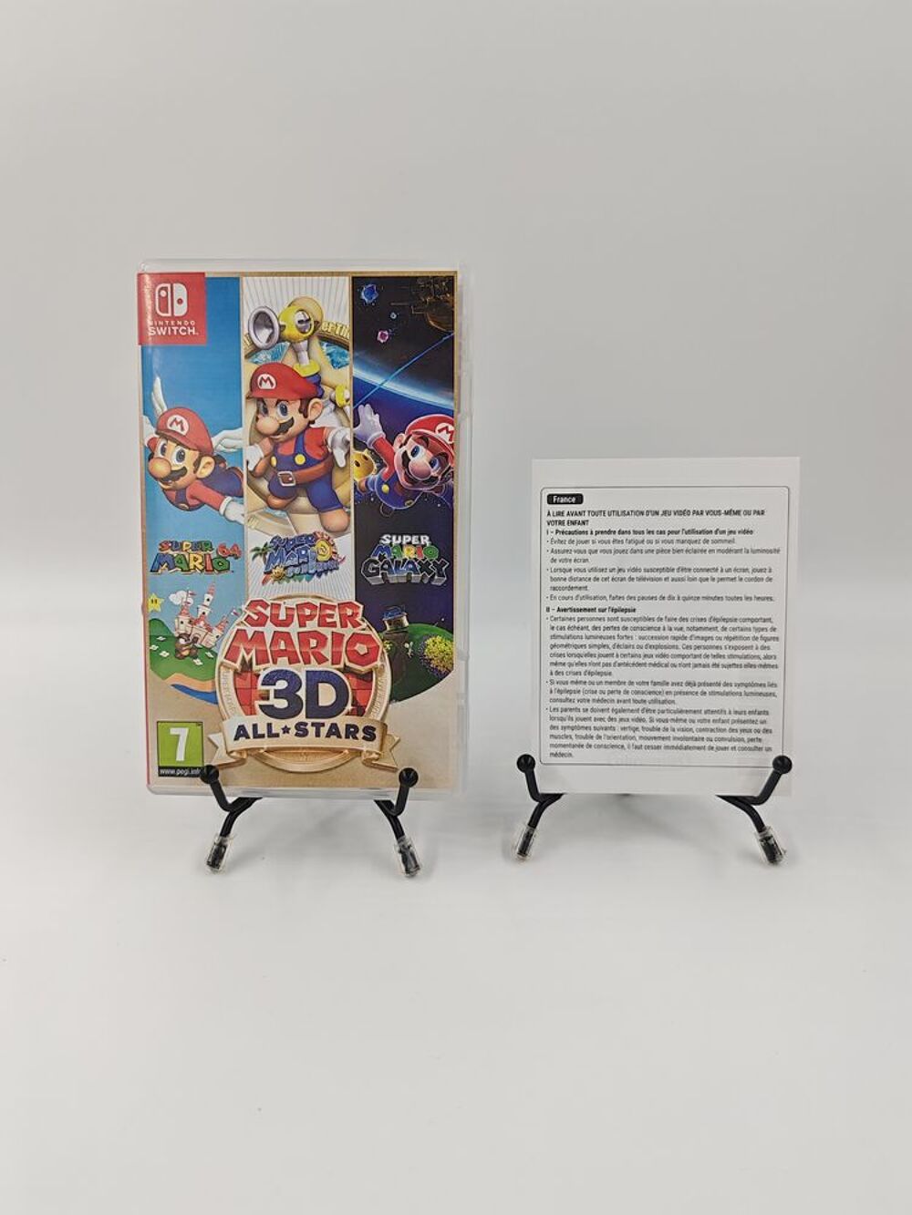 Jeu Nintendo Switch Super Mario 3D All-Stars complet Consoles et jeux vidos