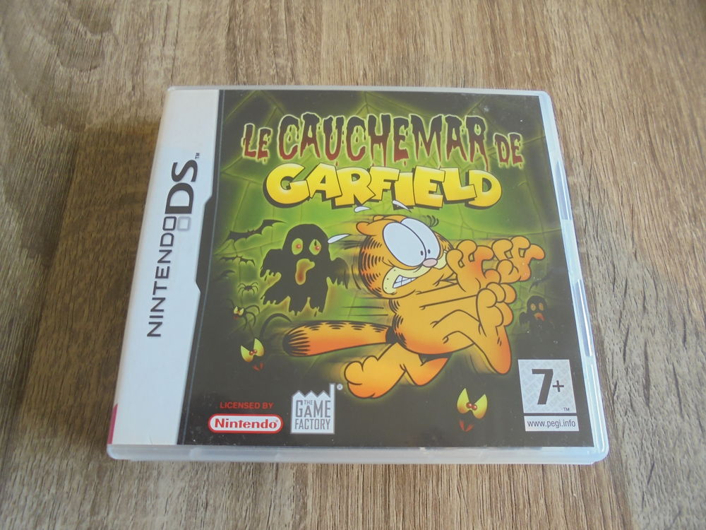 Jeu Nintendo DS "Le cauchemar de Garfield".
Consoles et jeux vidéos