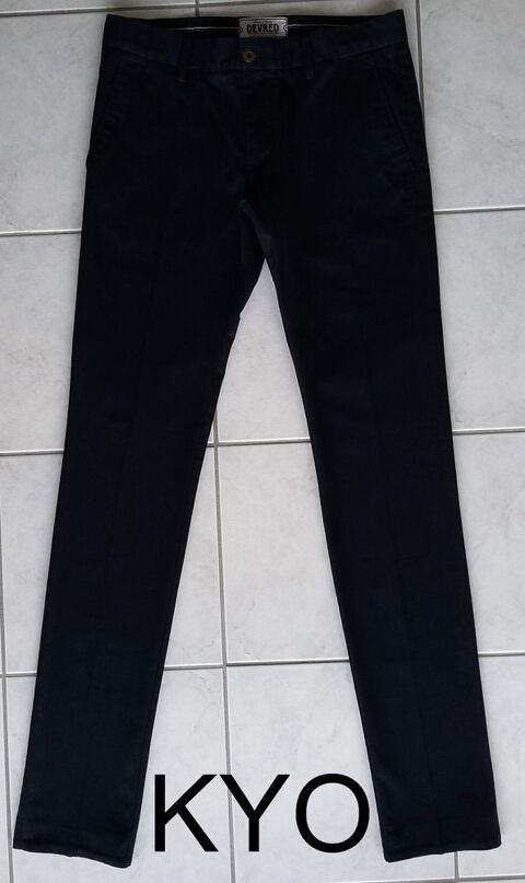 DEVRED - Pantalon bleu marine, taille 40(M) homme adulte 24 Foncine-le-Haut (39)