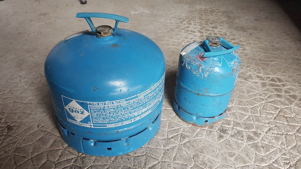 Bonbonnes / bouteilles camping gaz vides Cuisine