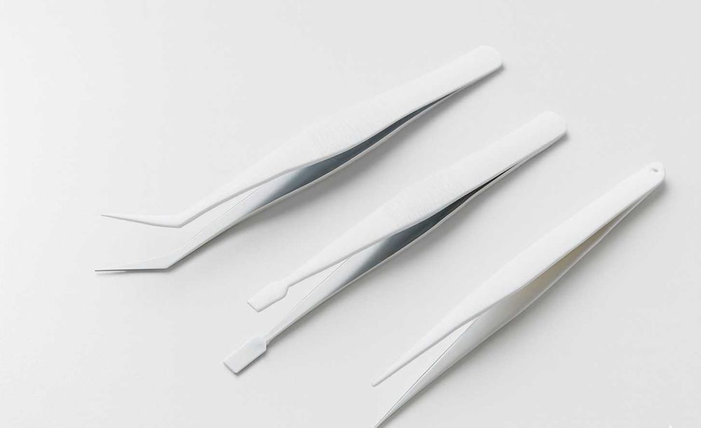 &eth;Ÿ'&yen; Lot de 3 pinces brucelles ou pince de pr&eacute;cision DIY Bricolage