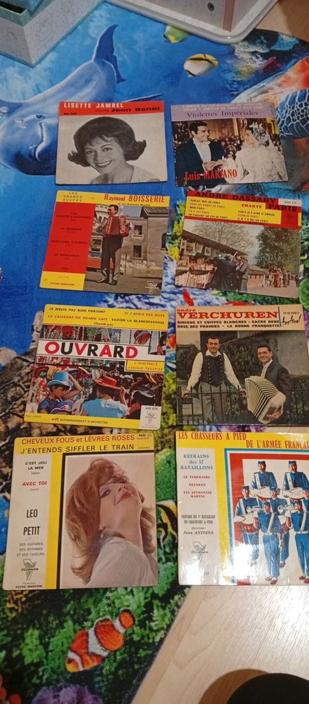 Plusieurs vinyles en 45 tours Audio et hifi