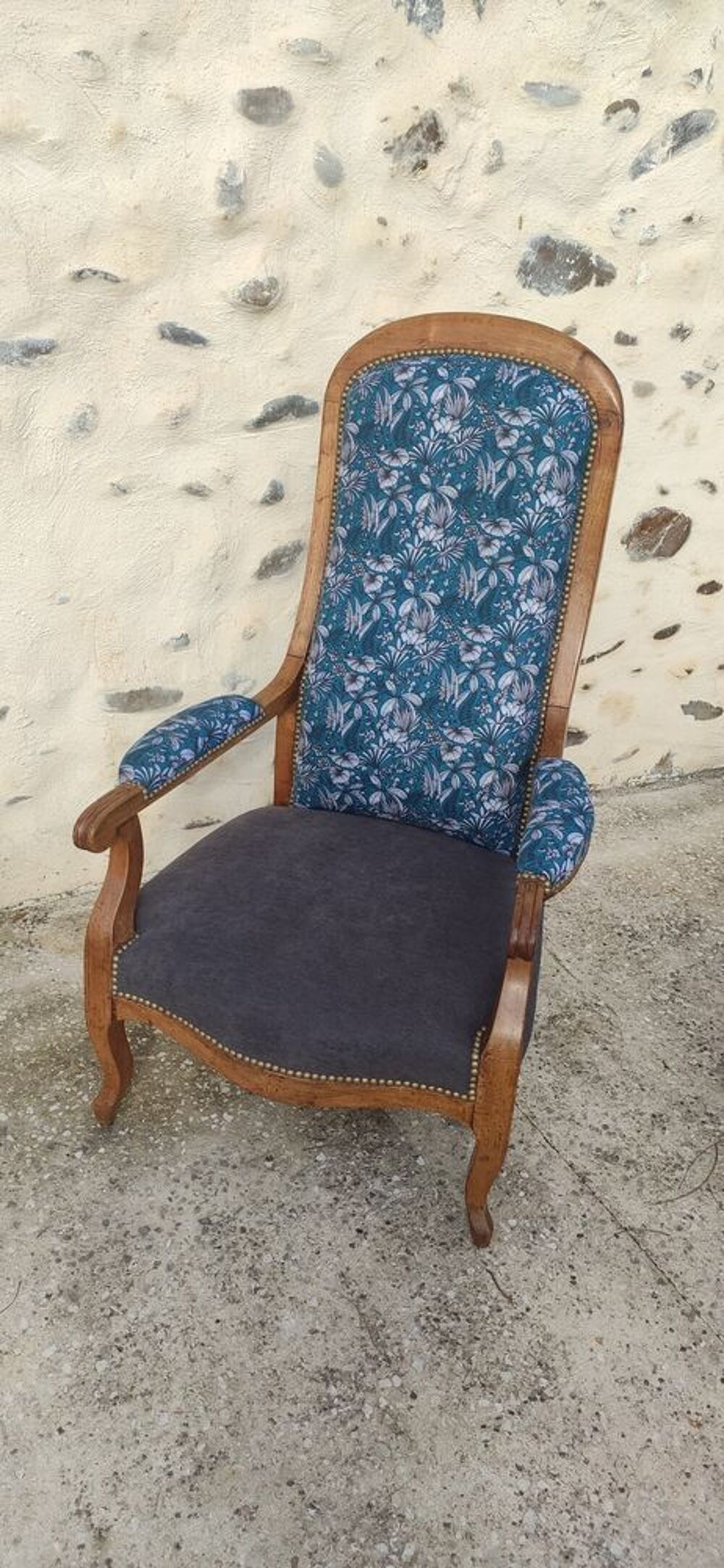 Fauteuil Voltaire refait Meubles