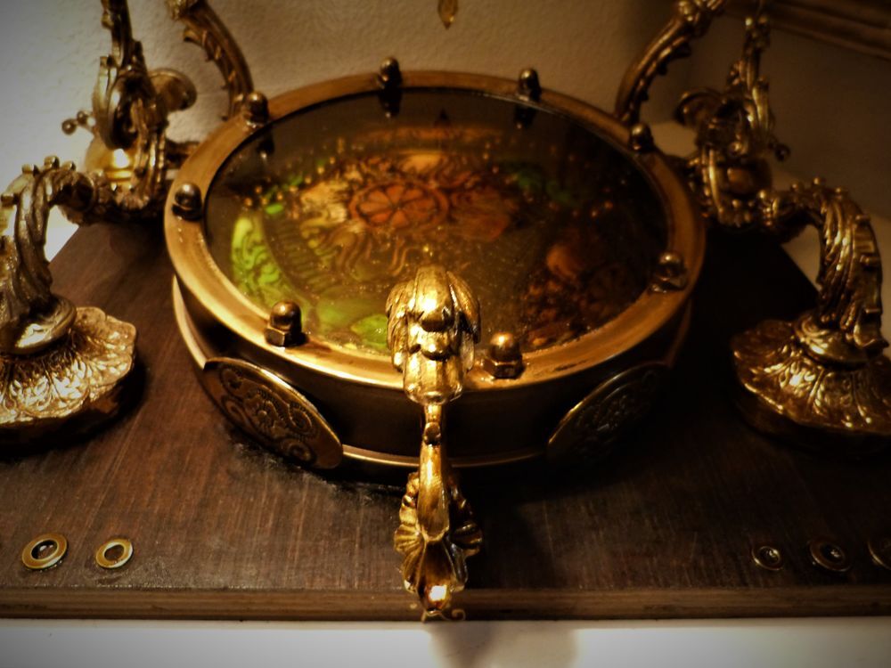Objet Curiosit&eacute;"FANTASY ODDITY"Steampunk Décoration