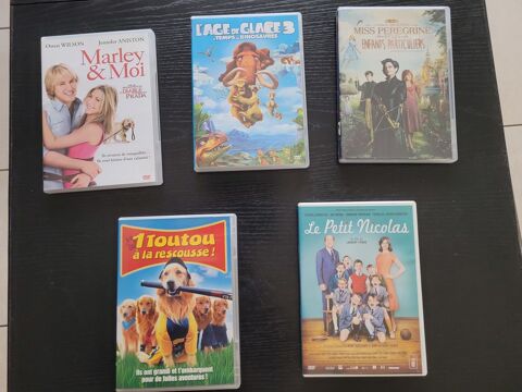 Lot de 5 DVD originaux- Films famille, comédie et animation 10 La Chapelle-d'Armentières (59)