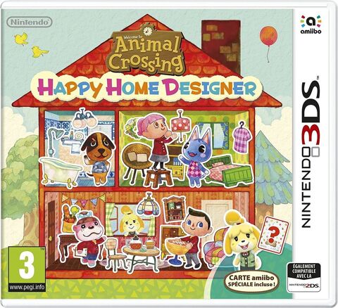 Jeu Animal Crossing Happy Home Designer pour Nintendo 3DS 10 Rieux (60)