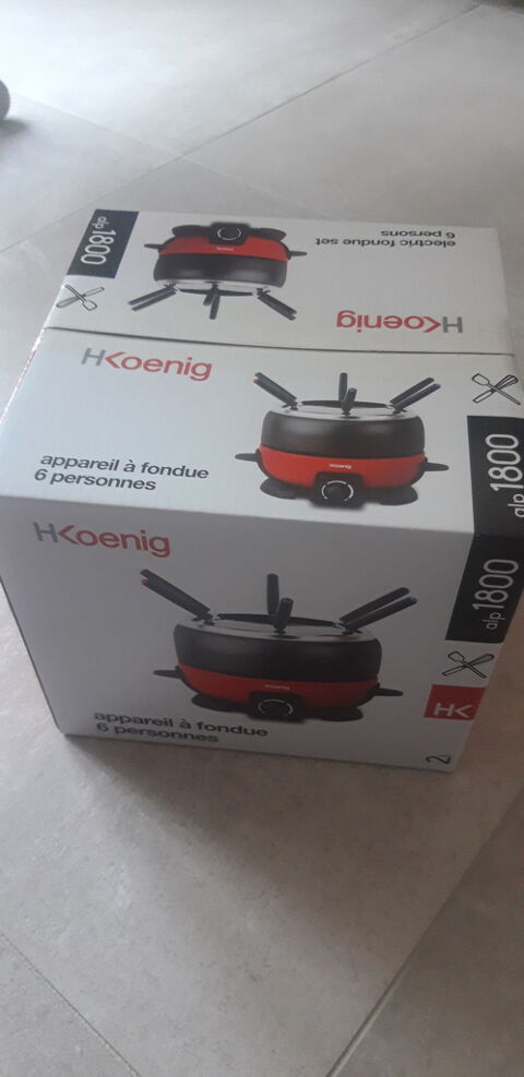 Appareil à Fondue électrique 6 personnes - H.Koenig -  800 W 25 Six-Fours-les-Plages (83)